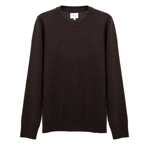 Norse Projects Sigfred Merino Lambswool Sweater Truffle N45-03451037 Degli Uberti